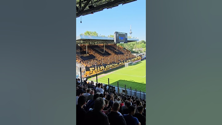 DYNAMO DRESDEN Fans mit Choreo 🔥 SV Waldhof Mannheim vs SG Dynamo Dresden ⚽️