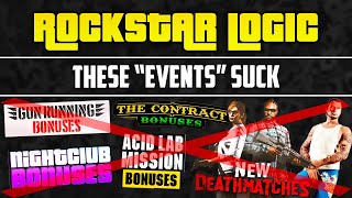 GTA Online ROCKSTAR LOGIC (The TERRIBLE 2023 Weekly Events)