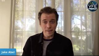 Celebrity Jake Abel - creation panel - Jake talking about "since when do we get what we deserve?" scene Net Worth
