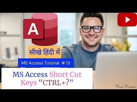 Short cut keys in MS Access by Ravi || Learn Short cut keys in Access