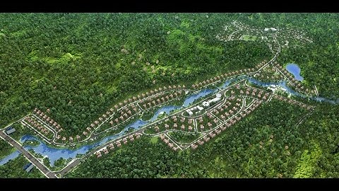 TOÀN CẢNH KHU ĐÔ THỊ XANH VILLAS TIẾN XUÂN - THẠCH THẤT - HÀ NỘI
