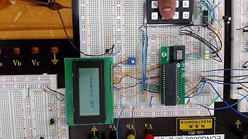 Team Skynet - Integration Testing Overall System with LCD, Keypad, Speaker and Shift Registers