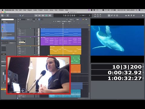 Webinar: creating a film score in Performer Lite