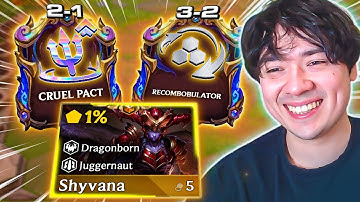 TFT RECORD? I FOUND A 5 COST ON 2-3 AND THEN RECOMBOBULATED!