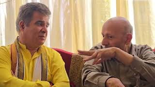 BJP leader Ravinder Raina reached residence of MP Er Rashid & MLA Langate to express condolences