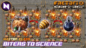 Fully Automated BITER FARMS & PROMETHIUM SCIENCE | Factorio Space Age MASTER CLASS