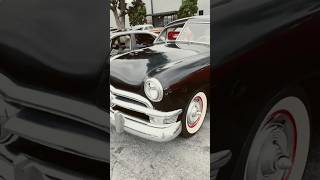 Slammed 50 Mercury at Pistons &amp; Brunch one a month car meet in Anaheim at the Hwy 39 Event Center