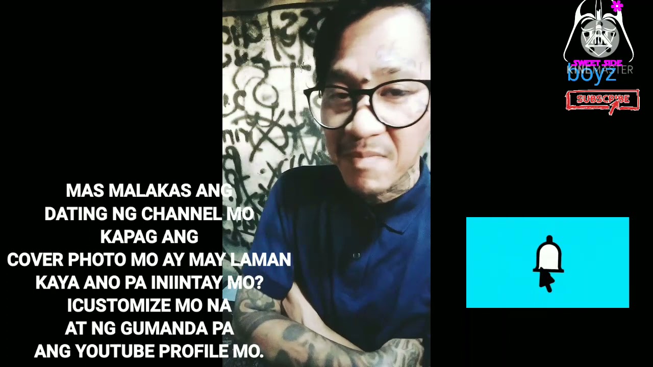 Paano magpalit ng Cover photo sa youtube Wuddup putz style