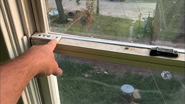 How to fix window tilt lock latch