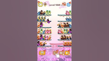 Bird Sort Color Level 4365 #games #gaming #gameplay