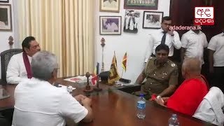 IGP Meets New PM Mahinda Rajapaksa