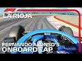 F1 2022 Autodromo Ciudad de La Rioja | Fernando Alonso Onboard | Assetto Corsa