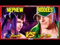 SF6 Nephew (Juri) VS Riddles (Terry)💥Messatsu!💥スト6💥Street fighter 6