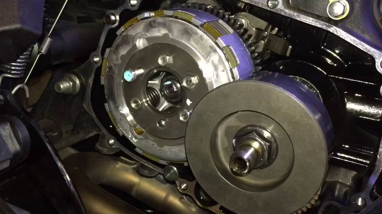 Kawasaki Z125 Pro HD Clutch Installish YouTube
