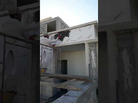  5 برأيكم هل تثبت اللياسة على ألواح العزل من البوليسترين سماكتها 10 سم بتثبيت شبك معدني بينهما