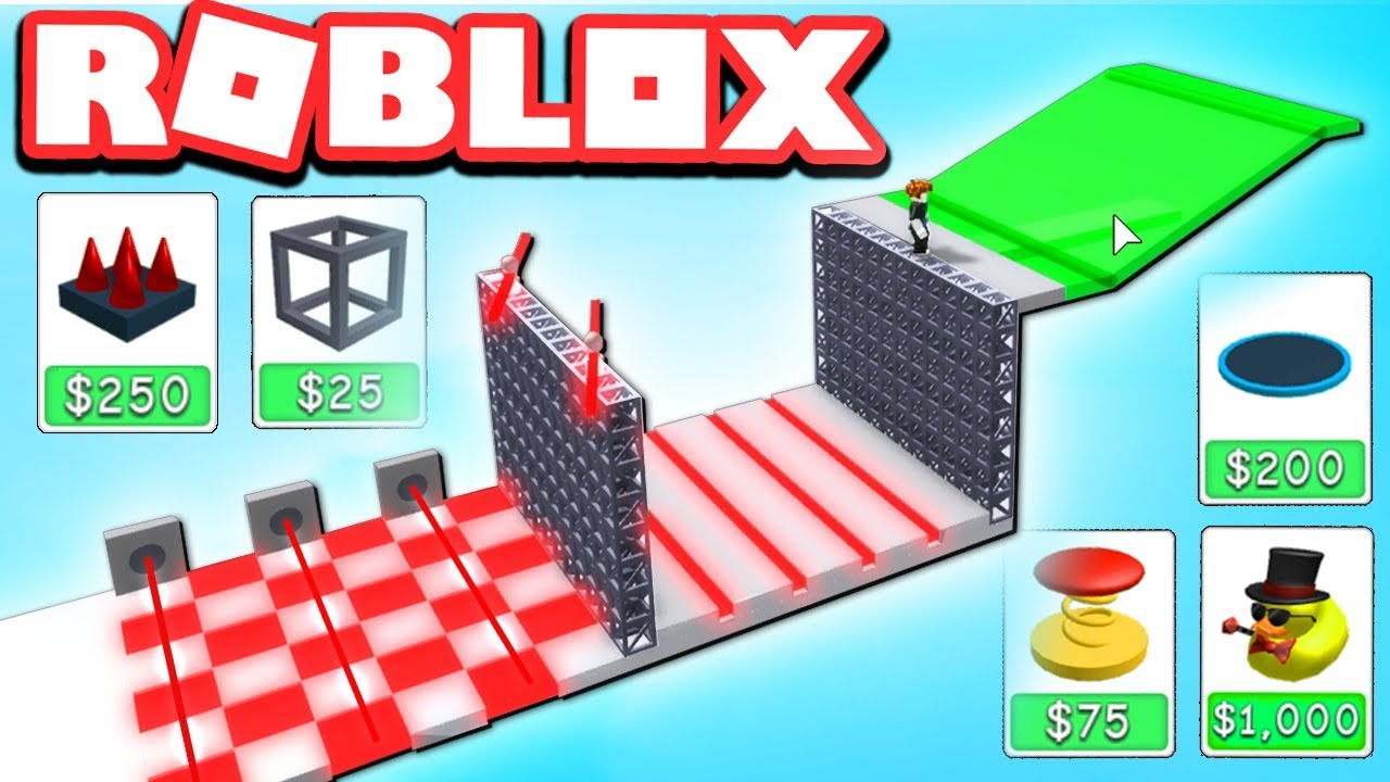 Obby Builder Money Game Build Your Own Obby Youtube