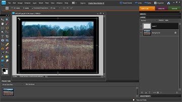Soft Border Photoshop Elements Tutorial