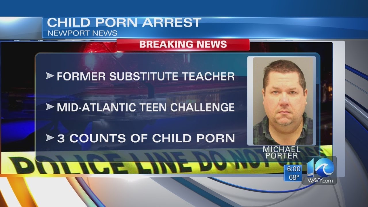 Teen And Teacher - Former substitute teacher arrested on child porn charges in Newport News -  YouTube