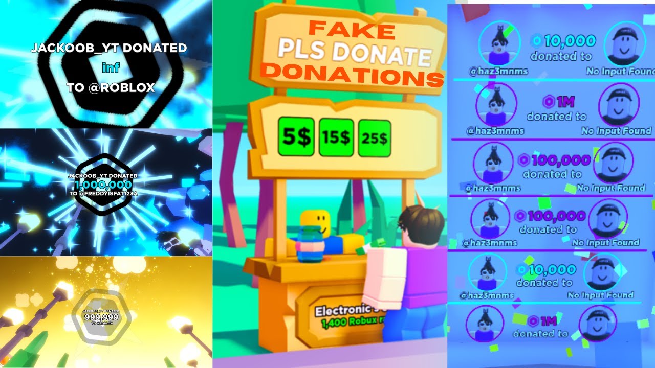 tutorial on how offline donations work! #roblox #plsdonate #robloxdona, Clothing Donation