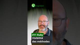 Ruby de newby à ready  : #11 Visibilité des méthodes #dev #ruby #code #tutoriel
