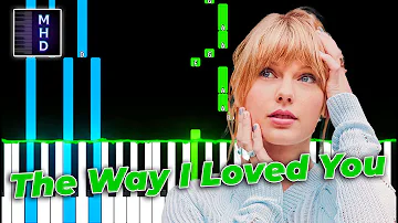 Taylor Swift - The Way I Loved You (Piano Tutorial Easy)