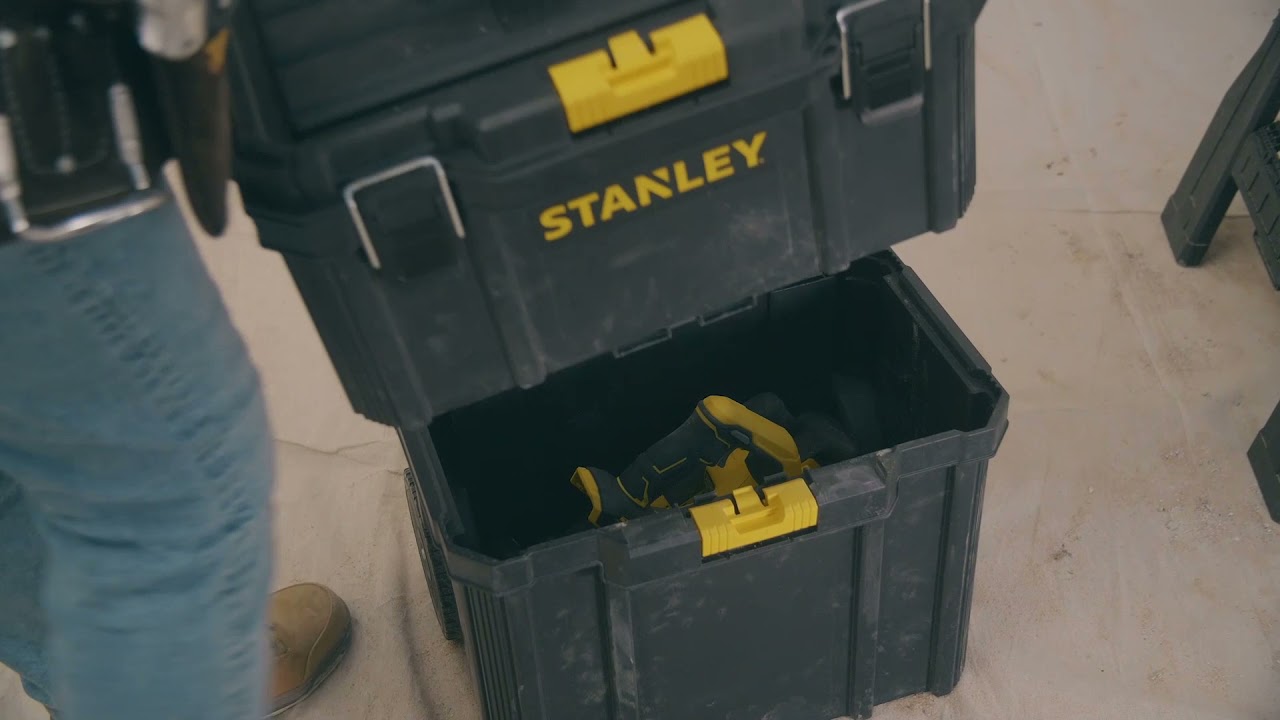 Taller móvil modular y caja de herramientas Stanley 2 en 1