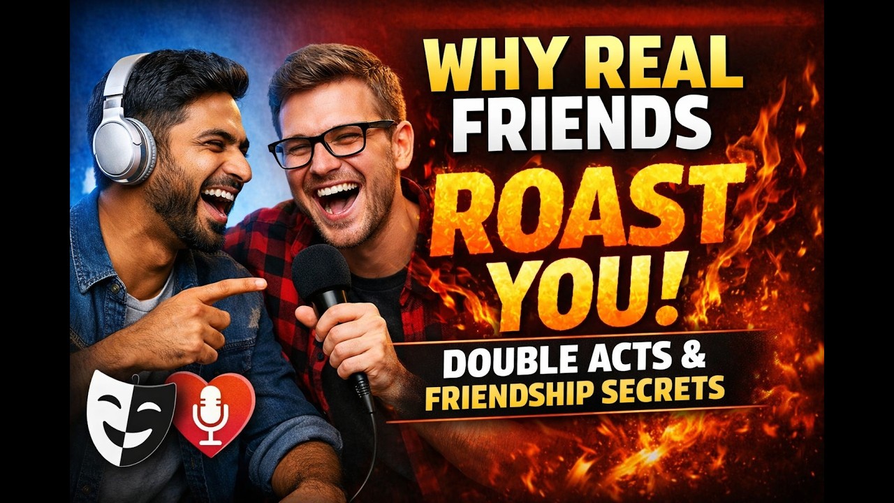 Double Acts Explained: Why Roasting Makes Friendships Stronger ll Podcast ll learn and grow