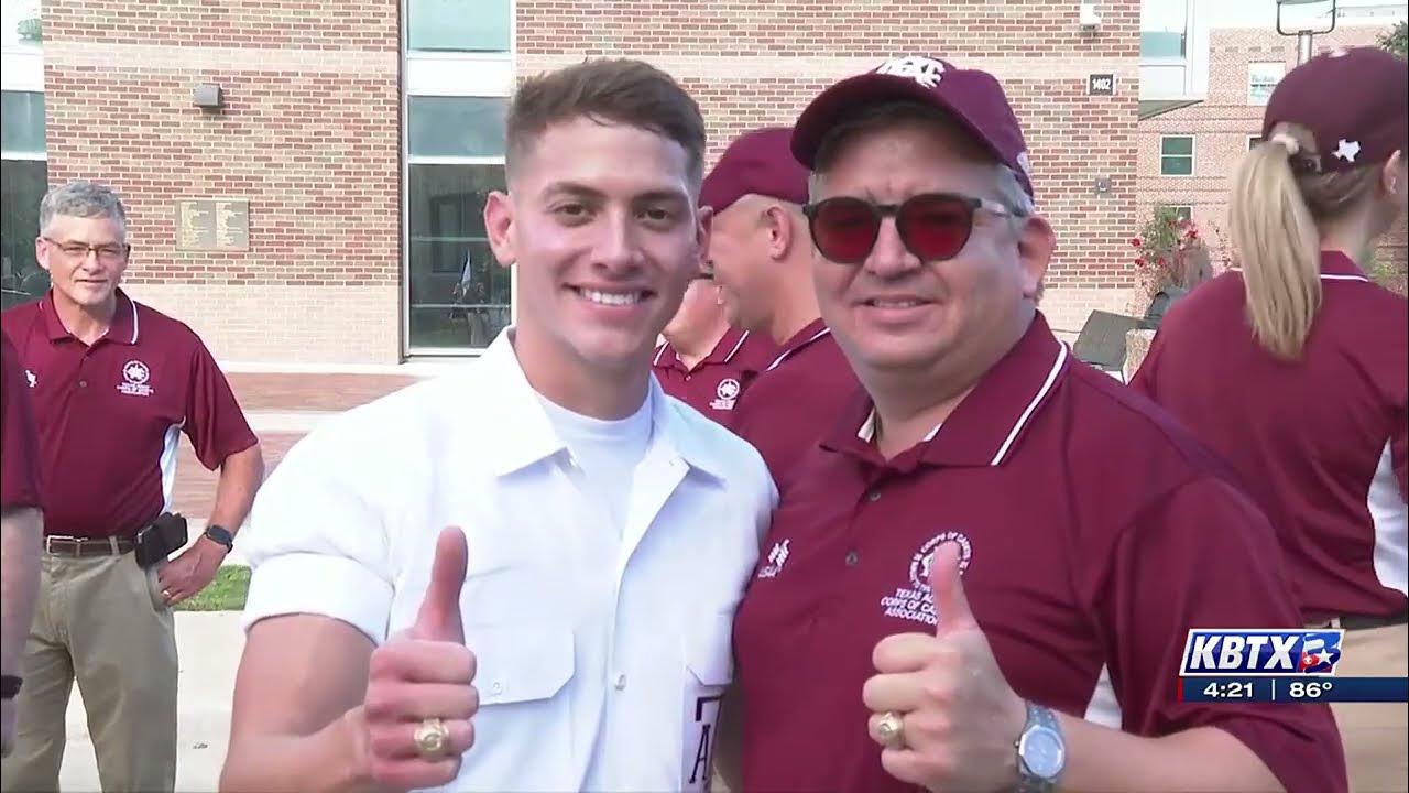 President of Texas Aggie Corps of Cadets Association discusses Rally to