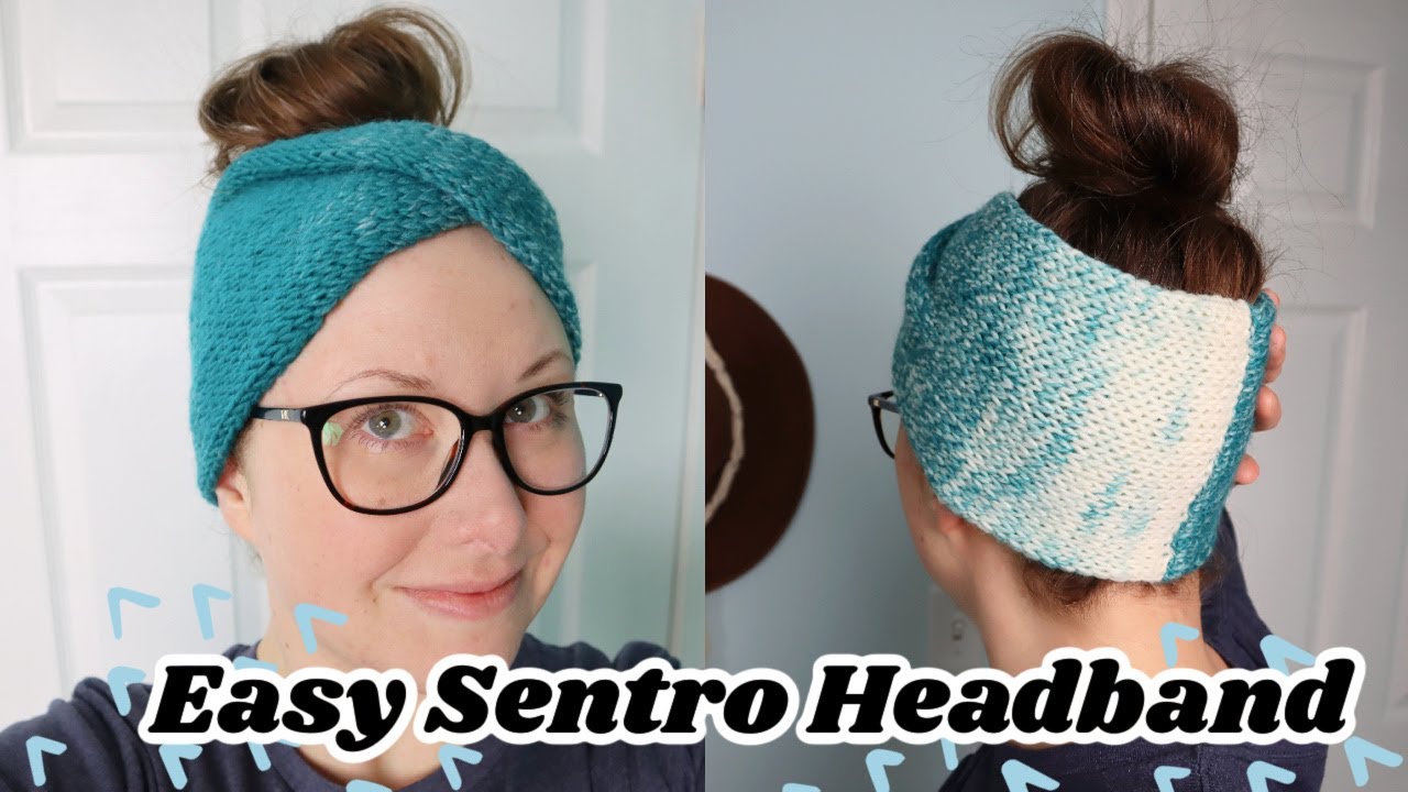 Easy Beginner Twisted Headband: Sentro/Addi Knitting Machine Tutorial 