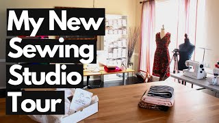 My New Home Office and Sewing Studio Tour