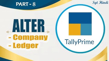 How to Alter a Ledger in Tally Prime | Step-by-Step Guide