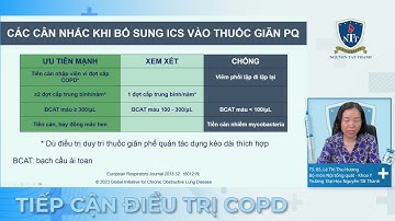Tiếp cận Chẩn đoán và Điều trị COPD TS BS Lê Thị Thu Hương
