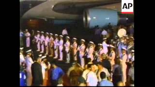 COLOMBIA: US PRESIDENT CLINTON DEPARTURE