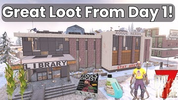 15 Great Locations To Loot Early In 7 Days To Die: Super Corn, Acid, Books, And More On Navezgane