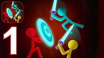 Stickmen Exile Fighter - Gameplay Walkthrough Part 1 Android, iOS