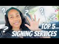Top 5 Signing Services | Notary Signing Agent