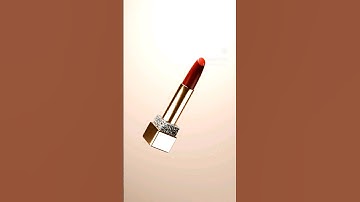 3d Lipstick Animation | #3danimation #lipstick #cgi #3d #cosmetics #blender