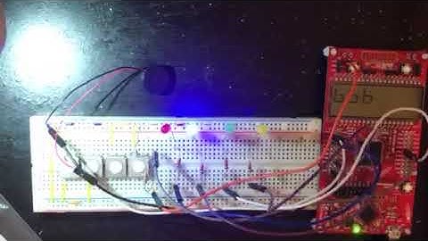 MSP430 Micro-Controller using the ADC and LDR