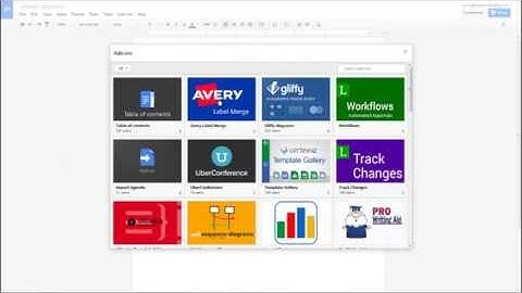 Avery Google Docs Add Ons Demo