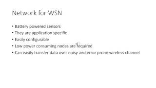 WIRELESS SENSOR NETWORKS