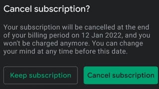 How to unsubscribe / cancel from google play store application subscription | full process in Hindi screenshot 4