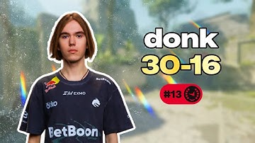 DONK 30-16 w/suns1de EU FACEIT POV (Ancient) | 4267 ELO