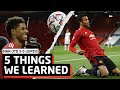 Marcus Rashford Superstar! | 5 Things We Learned vs RB Leipzig | MUN 5-0 RBL