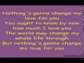 HQ Nothing's Gonna Change My Love For You - Westlife with Lyrics and Audio (320kb) .mpg