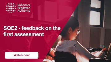 SQE2 - feedback on the first assessment