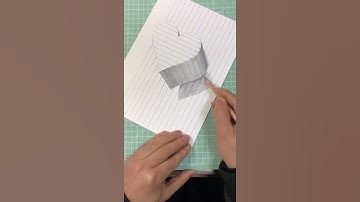 Easy 3D Drawing Tutorial !How to Draw An Impossible 3D Star Narrated Step By Step| 3D DRAWINGS