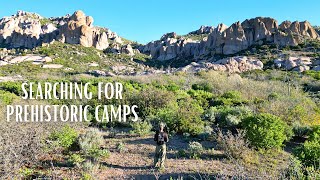 Searching For Prehistoric Hunting Camps/Tools In The High Desert - Ep 2