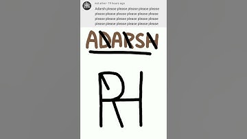 ADARSH 🤎 COMMENT 📥 YOUR NAME FOR NEXT LOGO. @LOLMachine-pqr