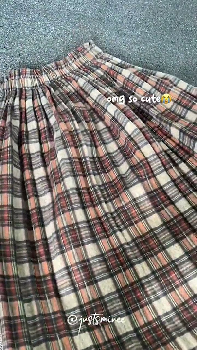 REKOMENDASI ROK MIDI KOTAK KOTAK COCOK BANGET BUAT MAIN / JALAN JALAN link shopee di deskripsi