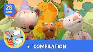 Toopy And Binoo Binoos Party Hat 3 Exciting Adventures Vroom Vroom Zoom Compilation